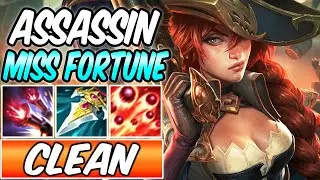 S+ NEW MISS FORTUNE ONE SHOT BUILD DARK HARVEST PROWLER'S CLAW FULL LETHALITY | League of Legends
