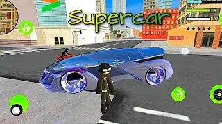 Stickman Batman naik Supercar Misi Topeng Rahasia | Stickman Rope Hero