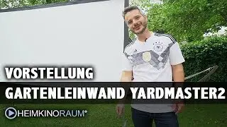 Vorstellung Public Viewing Garten Leinwand Elite Screens Yardmaster 2 Gartenleinwand Mobile Leinwand