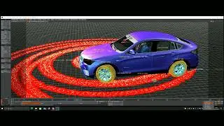 LIGHTWAVE / BULLET PHYSICS / tracks for tires / with LW INSTANCER