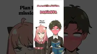 Two types of Reactions of Kiss!? #spyxfamily #anyaforger #damianya #becky #shorts