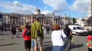 Liger Paing at Trafalgar Square , London