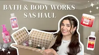 BATH & BODY WORKS SEMI-ANNUAL SALE HAUL (Body Care + Candles)