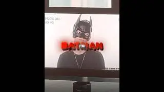 Batman wants to talk with Tom&hellip; | Batman Edit | MXZI, Rushex - MONTAGEM BATCHI (slowed)