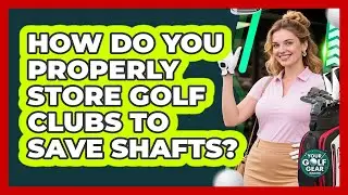 How Do You Properly Store Golf Clubs To Save Shafts?