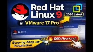 How To Install Red Hat Linux 10 on VMware Workstation 17 Pro | Quick & Easy RHEL 9 Instal on VMware