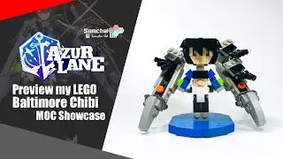 Preview my LEGO Azur Lane Baltimore Chibi | Somchai Ud