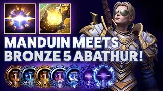 Anduin Lightbomb - MANDUIN MEETS BRONZE 5 ABATHUR! - Bronze 2 Grandmaster S2 2022
