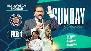 Sunday Service Malayalam - English (Bilingual) | Ps. Damien Antony & Family | 01 Feb 2026