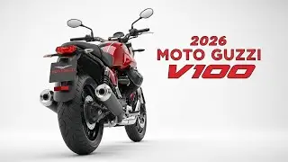 Nowy Moto Guzzi V100 na rok 2026 wreszcie ujrzał światło dzienne!