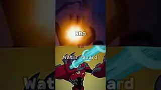 NRG vs Water Hazard #ben10 #alien