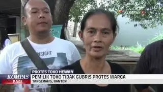 Pecinta Anjing Protes Toko Hewan