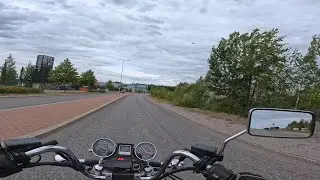 Honda VF750C Magna V45 ’86 | Accelerations near airport