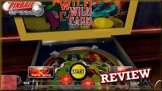 Wild Card - The Pinball Arcade - PS4 - with Commentary !!