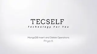 MongoDB Insert and Delete Operations #Part6