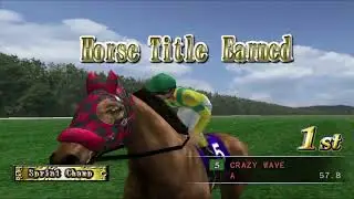 Gallop Racer 2006 Crazy Wave's final goodbye