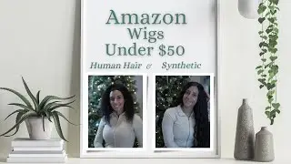 Amazon Wigs Under $50 Human Hair And Synthetic