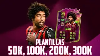 Las mejores plantillas con Dante RuleBreakers! FIFA 22 ULTIMATE TEAM