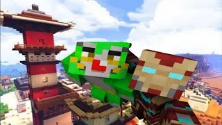 CHAPATI AND LOGGY INVITED US TO DUBAI CITY | PRAYASH MINECRAFT BUILDS #10dayschallenge