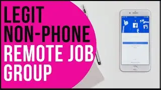 REMOTE JOBS FACEBOOK GROUP PREVIEW | Where to Find Info on Legit Non-Phone Work from Home Jobs