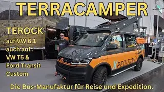 Terracamper Treck auf VW T6.1 - VW Bus als Expeditionsmobil
