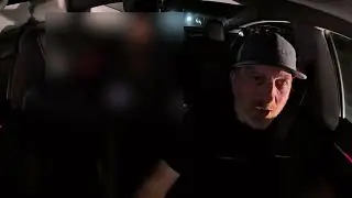 Tesla FSD 14.2.1 доставляет милую молодую девушку в район Хайтс в Хьюстоне на вечеринку с друзьями.