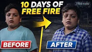 😱 10 Din Tak Free Fire Khela | Before vs After Shocked Result 🔥