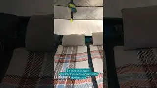 Bir g&uuml;nl&uuml;ğ&uuml;ne,iki kişilik gerekli olan kamp malzemeleri 🏕️#shorts