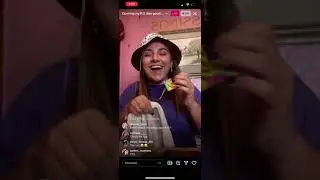BB23 Britini D&rsquo;Angelo Goes On IG Live And Open BIg Brother Box & Letters! 10/20/21
