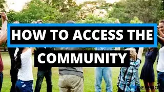 How to Access the Community in the Deberoo Platform