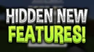 MCPE 0.17.0/1.0 HIDDEN FEATURES?!