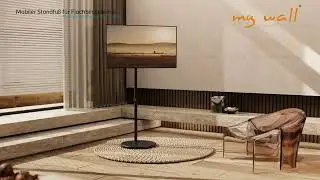 HT 34 L my wall - Mobiler Standfu&szlig; f&uuml;r Flachbildschirme mit Federsystem