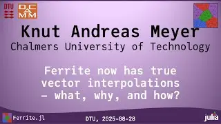 FerriteCon 2025 Кнут Андреас Майер: Компания Ferrite теперь использует истинную векторную интерпо...