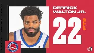 Derrick Walton Jr. (22 points) Highlights vs. Iowa Wolves