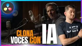 🎙️⚡ C&oacute;mo CLONAR tu VOZ en segundos 🤯 IA en DaVinci Resolve 20 | Actualizaci&oacute;n 2026