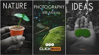 3 easy Nature Photography ideas with Mobile || Mobile Photography || ClickBuzz.