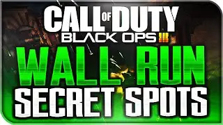 SECRET WALL RUNNING SPOTS! Black Ops 3 JUMP SPOTS! (Black Ops 3 Multiplayer Beta Gameplay)