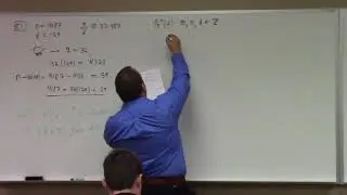 Abstract Algebra: Integers and modular arithmetic: 8-30-17 (race day)