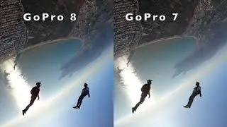 GoPro 8 vs GoPro 7 - Skydiving Video