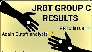Discussion on JRBT Final results , #Cutoff & the level of transparency in #jrbt #recruitment. #jrbt
