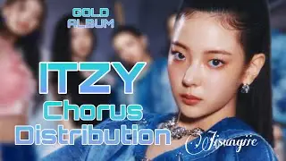 ITZY &ndash; Album Chorus Distribution | GOLD |