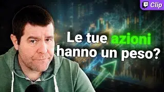 Faccio qualcosa di UTILE ALLA SOCIETA' comprando stocks?