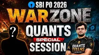 SBI PO 2026 Quants Special Battle | Warzone Practice Session | The Viral Maths | Navneet Sir