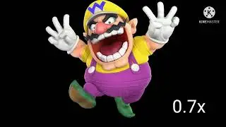 Wario Saying Yeah Take That Losers But It's In Different Speeds + Reversed