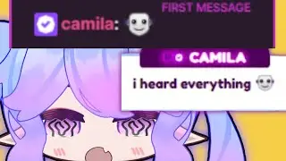 Camila joins Hanakyo's stream at the worst time