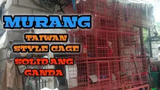 BUDGET MEAL TAIWAN STYLE BREEDER CAGE. TAPOS NA GRABE ANG GANDA / WELZ LOFT TV