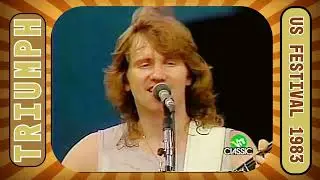 Canadian Rock Band Triumph 1983 US Festival (2 Songs)