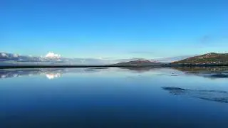 From Reflections to the Sea | Silent Drone Flight Along the Coast