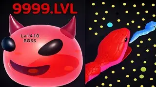  Snake Clash vs Clash of Slime | MAX LEVEL EPIC GAMEPLAY | NO MERCY | 100% WIN CHALLENGE!! #105