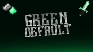 Smooth Green Default Edit| PvP Texture Pack 1.8 & 1.9|FPS BOOST
